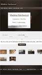 Mobile Screenshot of maderahardwood.com